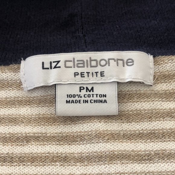 Liz Claiborne Open Front Flowy Cardigan - Picture 3 of 5